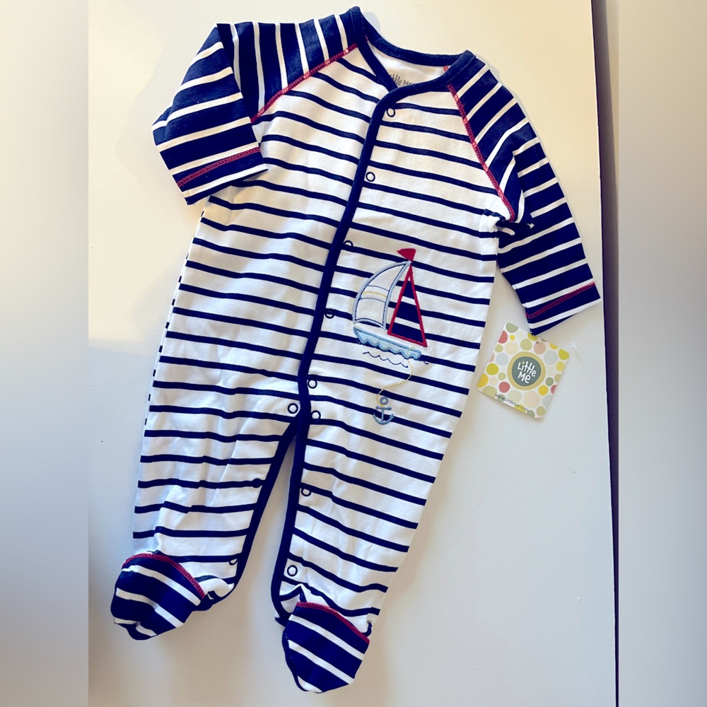 NWT Little Me Sleeper Size 3 Months